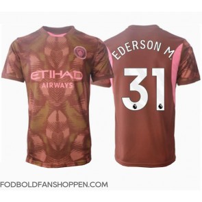 Manchester City Ederson Moraes #31 Målmand Hjemmebanetrøje 2024-25 Kortærmet